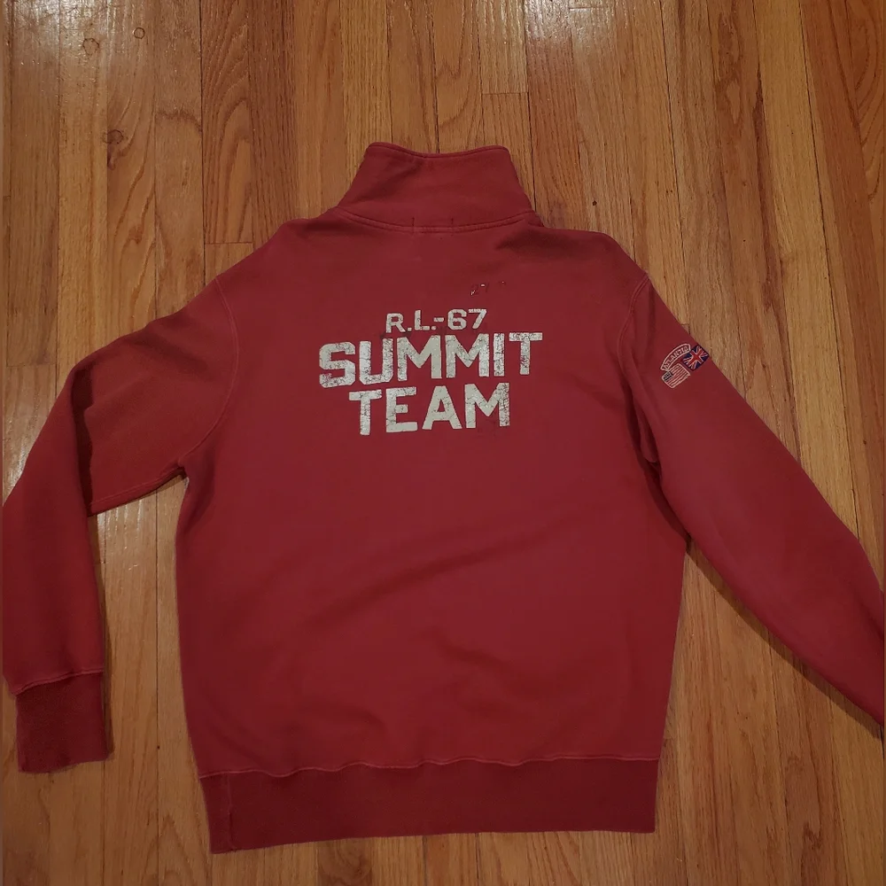 Mens Polo Ralph Lauren zip neck sweater - Picture 2 of 4